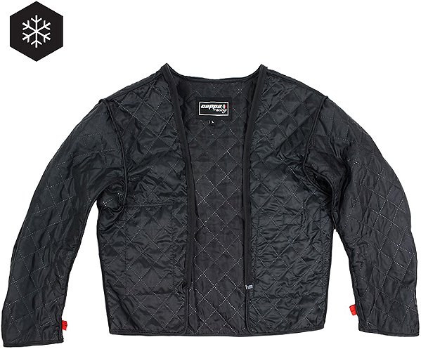 Cappa Racing SEPANG leather/textile motorcycle jacket, black XXXXXL.