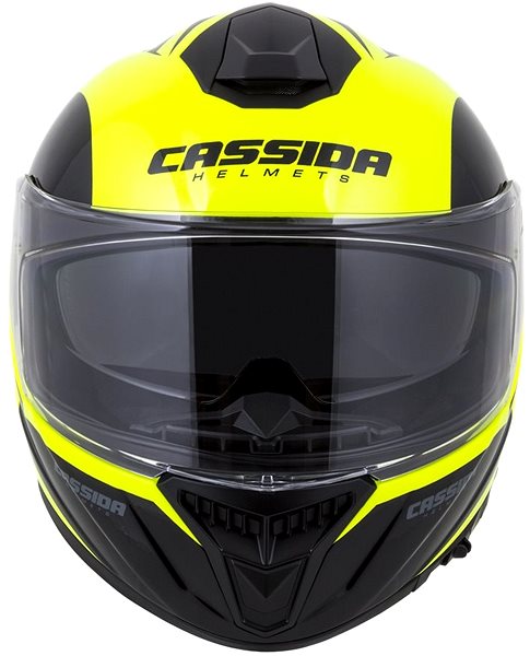 Prilba na motorku CASSIDA Integral GT 2.0 Ikon, (žltá fluo/čierna, veľ. 2XL) ...