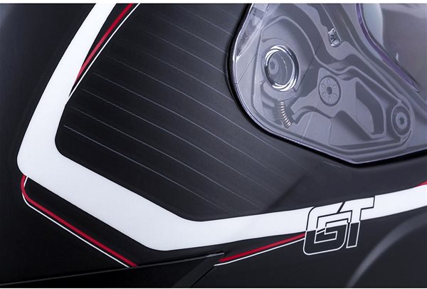 Prilba na motorku CASSIDA Integral GT 2.0 Reptyl,  (čierna/biela/červená, veľ. L) ...