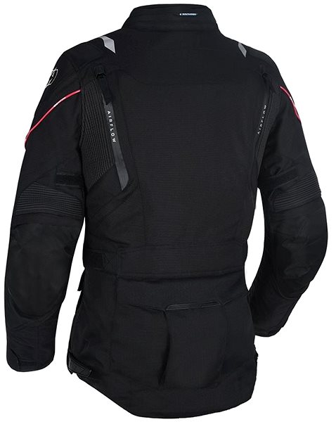 Bunda na motorku OXFORD MONTREAL 3.0, dámská (černá/růžová, vel. 18) ...