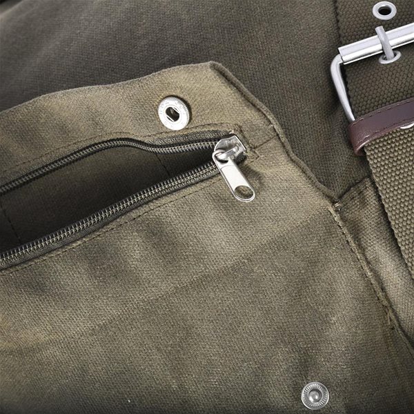 Taška na motorku OXFORD Taška Roll bag Heritage (zelená khaki, objem 30 l) ...