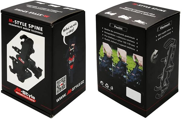 Phone holder SEFIS Spine Phone Holder with Car Suction Cup Packaging/box