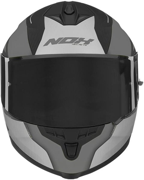 Prilba na motorku NOX N302 Strabus (strieborná, veľ. 2 XL) ...