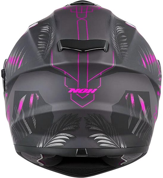 Prilba na motorku NOX N918 Jungle (čierna matná, ružová, veľ. XS) ...
