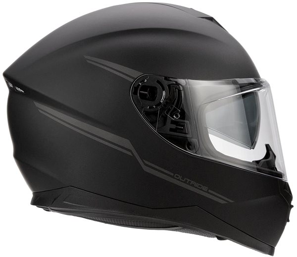 Motoros sisak SENA Outride Sisak head-settel, matt fekete, XL ...