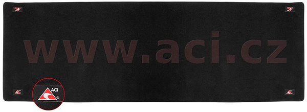 Autokoberce ACI textilný koberec pod motocykel / skúter / moped / koleso, s logom ACI (260 × 100) ...