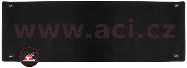 Autokoberce ACI textilný koberec pod motocykel / skúter / moped / bicykel, s logom ACI (200 × 90) ...