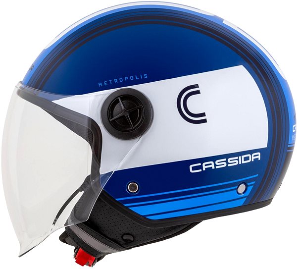 CASSIDA Handy Metropolis helmet (blue/dark blue/white) 2025 M (57 to 58 cm) .