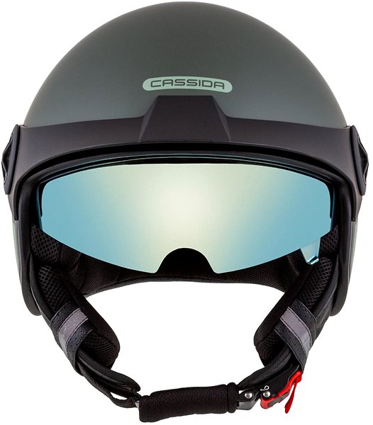 CASSIDA Handy Plus Chief (matt green/dark green) 2023 L (59 cm) scooter helmet.