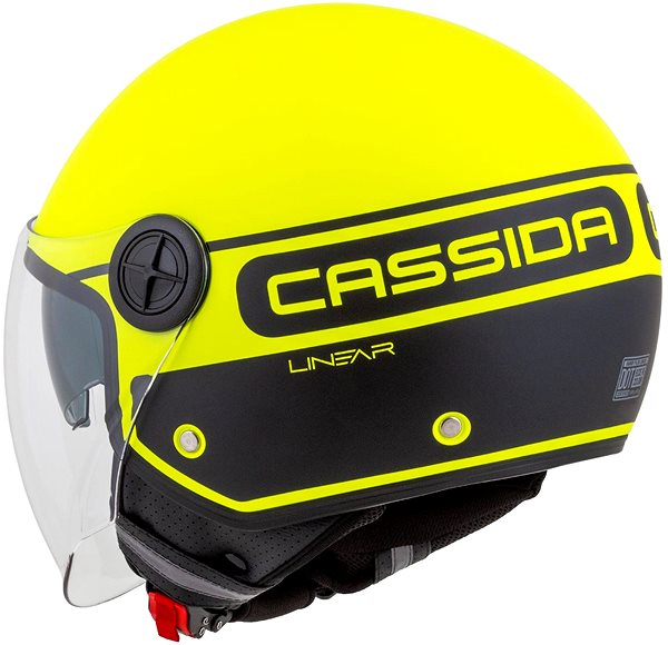 Robogó bukósisak CASSIDA Sisak Handy Plus Linear (sárga fluo matt/fekete) 2023 S (55-56 cm) ...