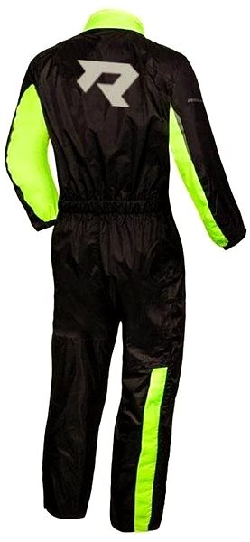 Nepremoky na motorku TXR Kombinéza do dažďa čierno-fluo žltá, veľkosť 4XL ...