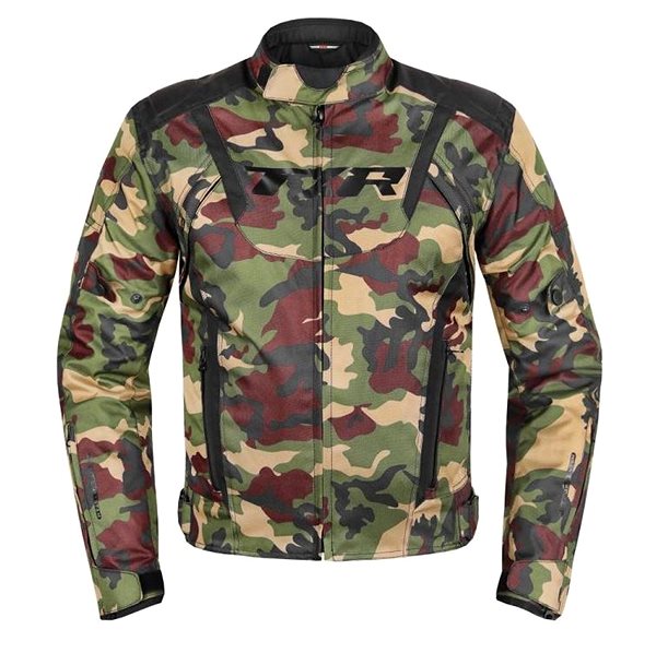 Motorkárska bunda TXR Gunner Camo zelená, veľ. M ...