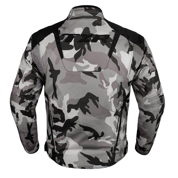 Motorkárska bunda TXR Gunner Camo sivá, veľkosť 5XL ...