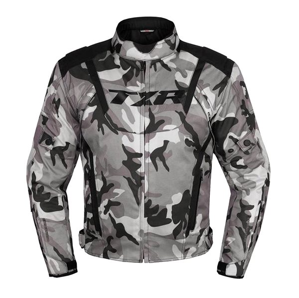 Motorkárska bunda TXR Gunner Camo sivá, veľkosť 5XL ...