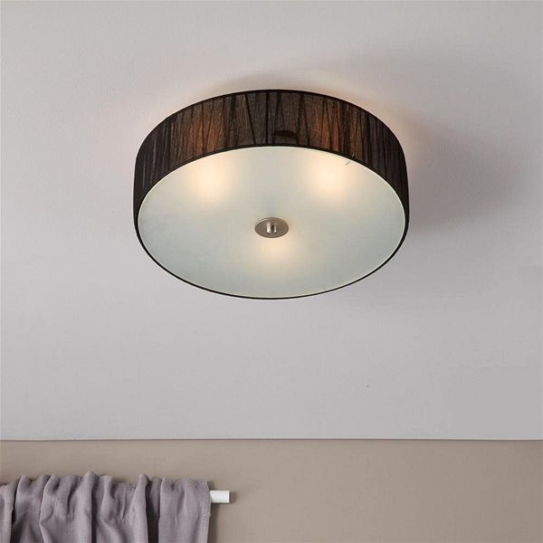 Ceiling Light Markslöjd 104884 - Ceiling Lamp BYSKE, 3xE14/40W/230V, Black Lifestyle