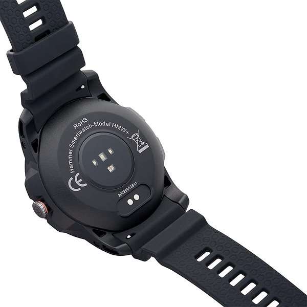 Smart hodinky myPhone Hammer Watch Plus čierno-oranžové ...