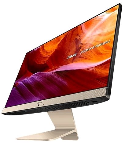All In One PC ASUS AiO M241DAK-BA187T fekete Oldalnézet