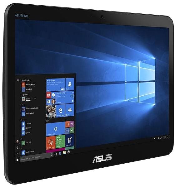 All In One PC ASUS V161GART-BD035 Black Lateral view