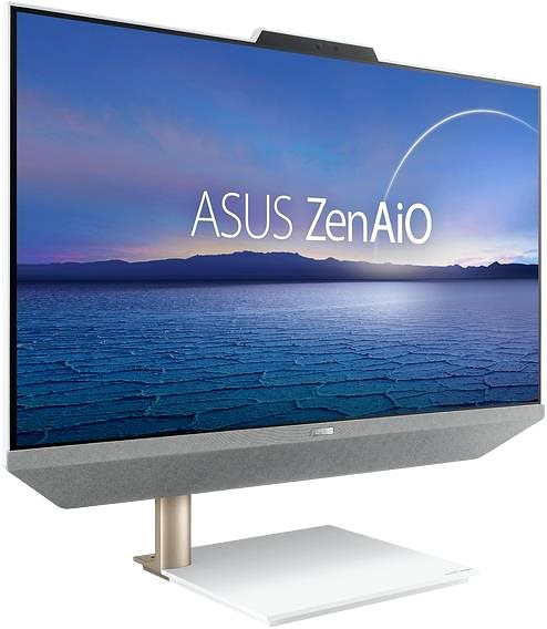All In One PC ASUS Zen 24 A5401 White Boční pohled