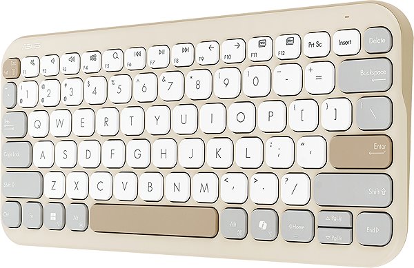 Keyboard ASUS Marshmallow KW100 Oat Milk (Copilot key) - CZ/SK ...