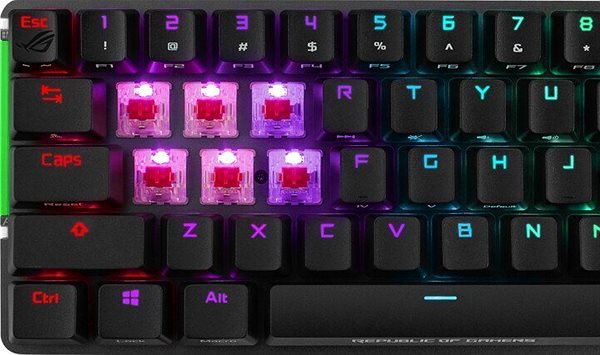 Gaming Keyboard ASUS ROG FALCHION - US Features/technology