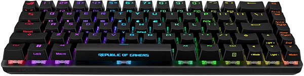 Gaming-Tastatur ASUS ROG FALCHION ACE Black (NX RED / PBT ) - US ...