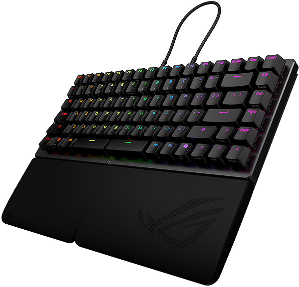 Gaming Keyboard ASUS ROG Falcata (ROG HFX Magnetic V2 / PBT) - US ...