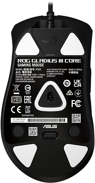 Gaming-Maus ASUS ROG Gladius III Core ...