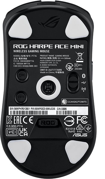 Gaming-Maus ASUS ROG Harpe Ace Mini Black ...