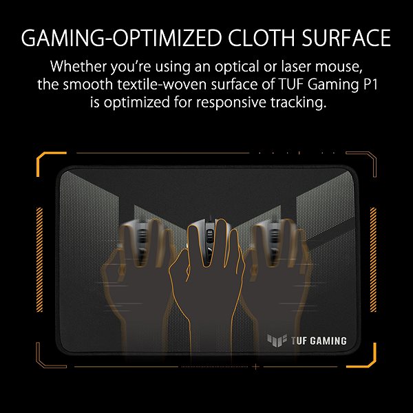 Mouse Pad ASUS TUF GAMING P1 Features/technology