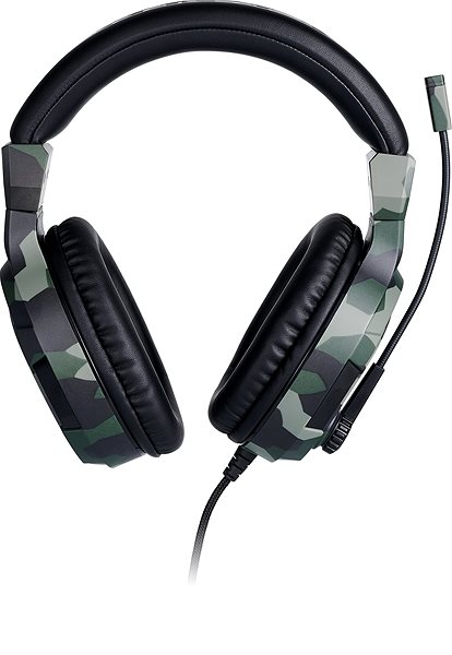 Gaming Headphones BigBen PS4 Stereo Headset v3 - Green Screen