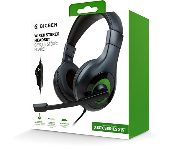 Herné slúchadlá BigBen Stereo Headset – Xbox Obal/škatuľka