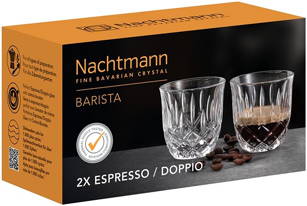 Pohár Nachtmann NOBLESSE barista 104905 Pohár na espresso/doppio 90 ml 2 ks ...