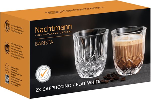 Pohár Nachtmann NOBLESSE Barista 104897 Cappuccino/flat white pohár, 234 ml, 2 db ...