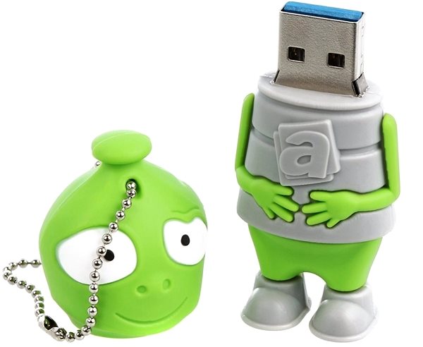 USB Stick Alza FlashDrive Seitlicher Anblick