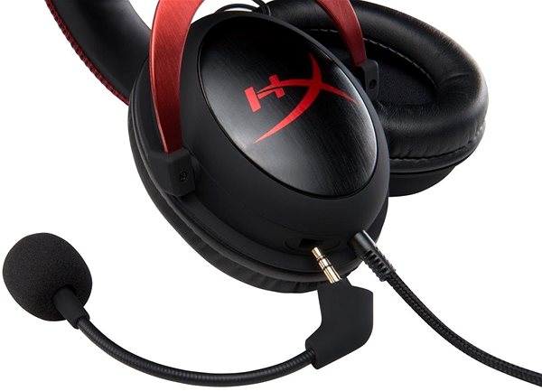 Gaming-Kopfhörer HyperX Cloud II Red Mermale/Technologie