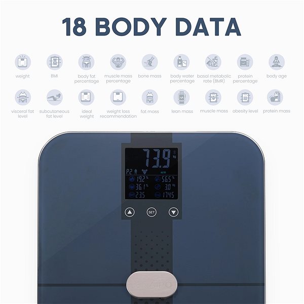 Bathroom Scale NAIPO NP-BS02 Smart ...