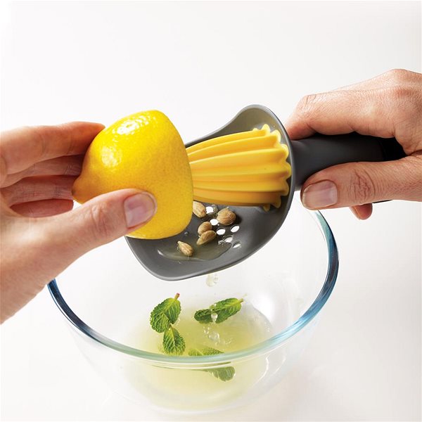 Juicer JOSEPH JOSEPH Juicer with strainer Catcher REAM0100AS, grey/yellow ...