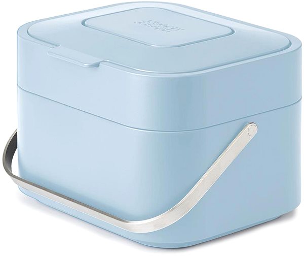 Rubbish Bin JOSEPH JOSEPH Container for Compostable Waste Stack 4L 30042, Blue-grey Screen