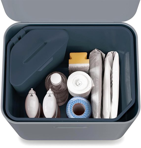 Rubbish Bin JOSEPH JOSEPH Totem Max 60L Editions Sky 30093 Sorted Waste Bins Features/technology