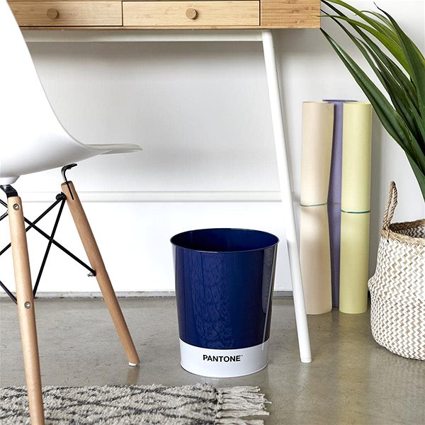 Rubbish Bin BALVI Waste Bin Pantone 27379, Blue Lifestyle