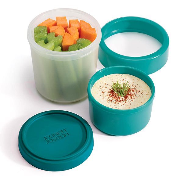 Snack Box JOSEPH JOSEPH Snack Box GoEat Snack Pot 81068, 100/240ml, teal Lifestyle
