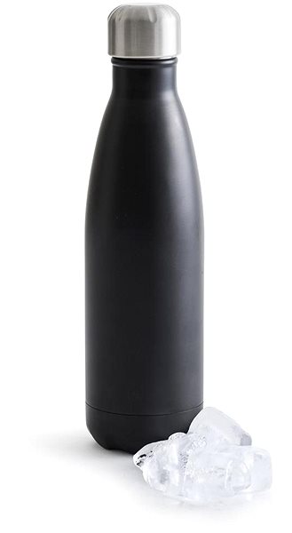 Thermos SAGAFORM Thermo Bottle 500ml ToGo 5017707, Black Lifestyle