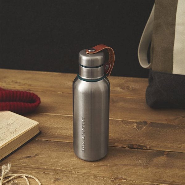 Thermos BLACK + BLUM Thermo Bottle 500ml BoxAppetit, Stainless-steel / Blue Detail Lifestyle