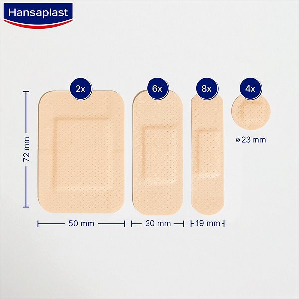 Tapasz HANSAPLAST Universal vízálló tapasz (20 db) ...