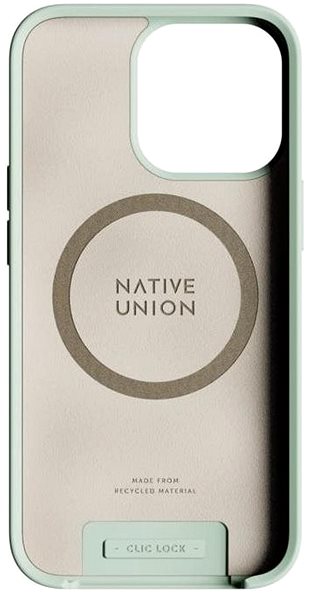 Telefon tok Native Union Clip Pop Sage iPhone 13 Pro Max MagSafe tok ...