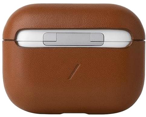 Headphone Case Native Union Classic Leather Tan AirPods Pro Back page