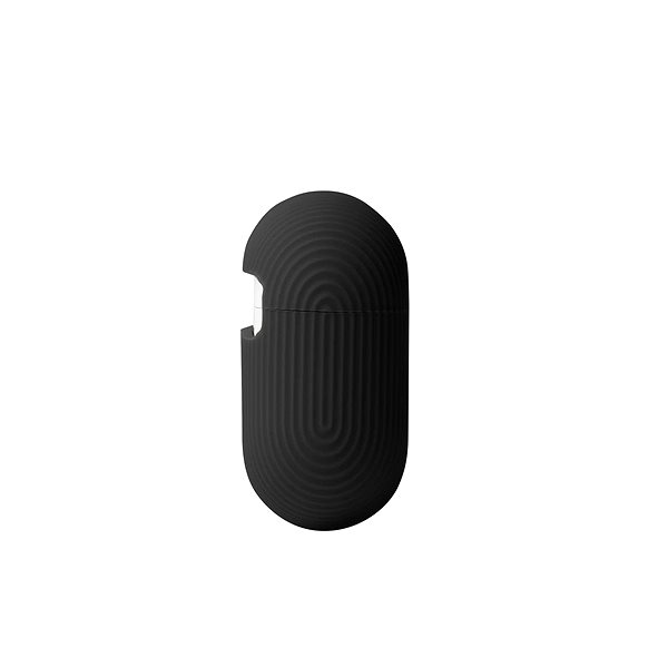 Kopfhörer-Hülle Native Union Curve Case Black für AirPods 3 Seitlicher Anblick
