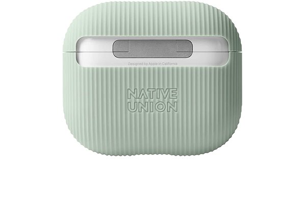 Kopfhörer-Hülle Native Union Curve Case Sage für AirPods 3 Rückseite