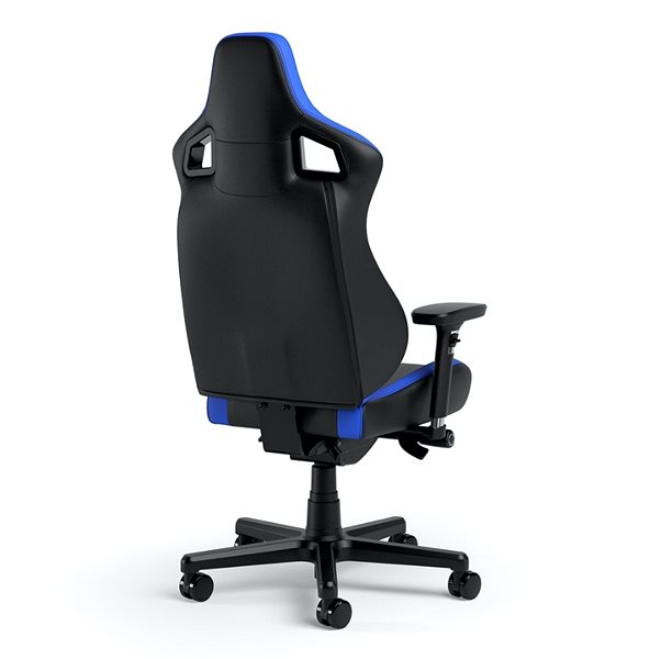 Herná stolička Noblechairs EPIC Compact, čierna/carbon/modrá ...